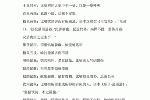 鼠肚鸡肠指的是什么生肖 性格特点解析  