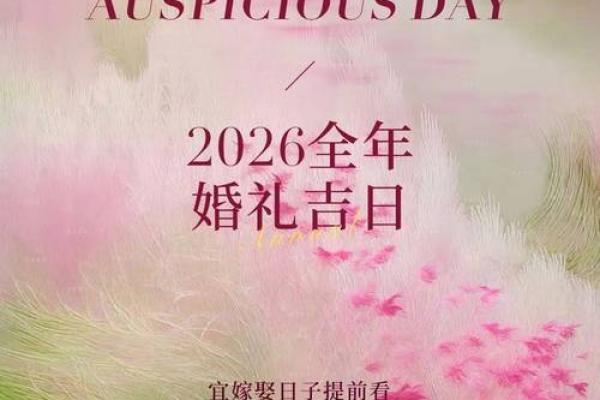 2026年1月结婚黄道吉日查询，哪几天是适合办婚礼的好日子？