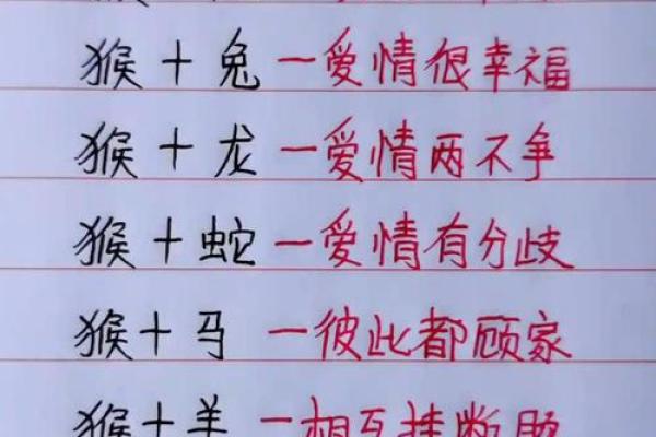 属猴的婚姻配对最佳属相是什么，与哪些属相不合需要避免  