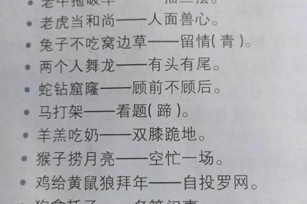 人面兽心对应的生肖动物及其性格特征解析  