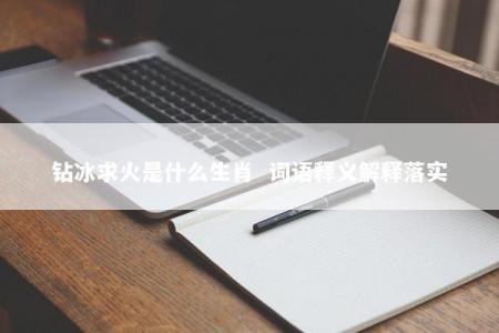 钻冰求火是什么生肖  词语释义解释落实